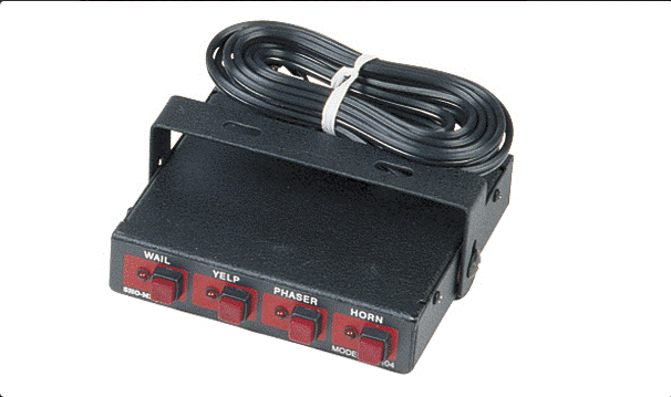 Able 2 Sho-Me Four-Function Dash-Mount Siren Model 30.3104