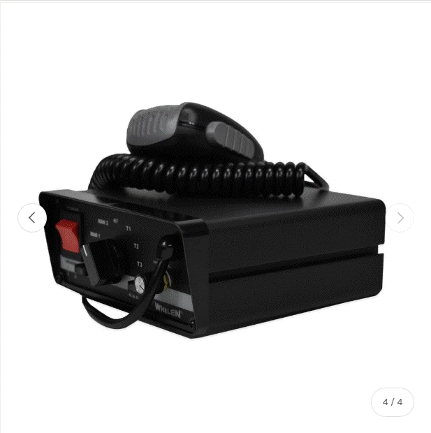 Whelen Sirens Siren Amplifier with 17 Scan-Lock Siren Tones
