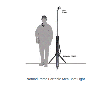 Nomad Prime Portable Area-Spot Light (200-800)