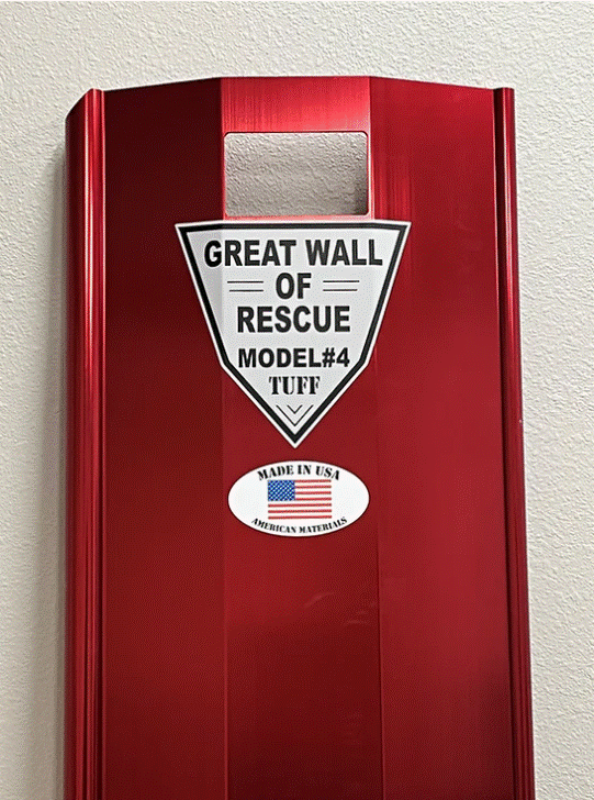 The Great Wall of Rescue Split Panel (MFSP1) Mill Finish. Call number in description for shipping information.