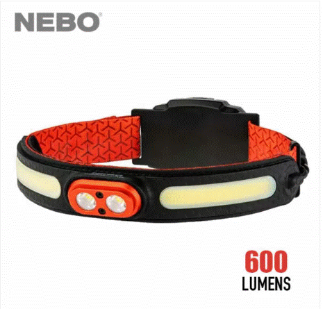 NEBO Curvbeam 600 Flex Head Lamp (NEB-HLP-0021)
