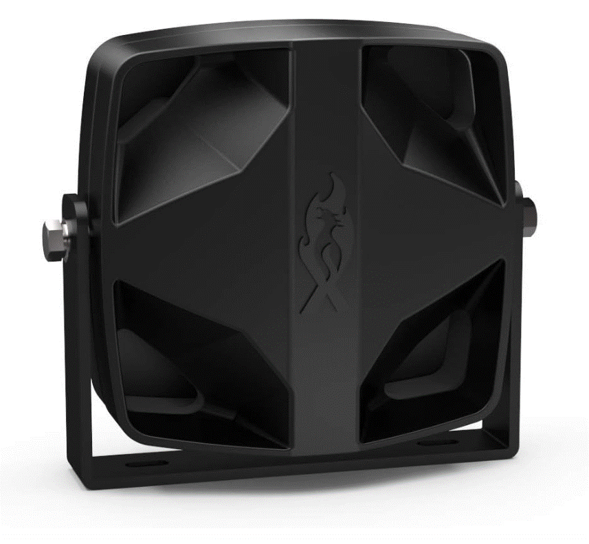 Feniex S-1019 Industries Vanguard 100 Watt All Metal Speaker Black