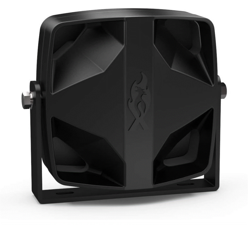 Feniex S-1019 Industries Vanguard 100 Watt All Metal Speaker Black