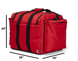 Line2 54750 Firefighter XXL turnout gear bag with yellow reflective trim