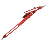 Boston Leather 6543 – 1.25″ Radio Strap with 2 Mic Cord Keepers and Anti-Sway