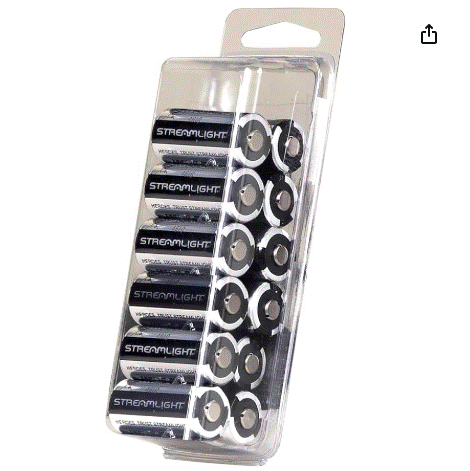 Streamlight CR123A Battery Packs. 2 Pack (85175) 12 Pack (85177)