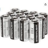 Streamlight CR123A Battery Packs. 2 Pack (85175) 12 Pack (85177)