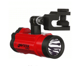 Night Stick Helmet Light with Helmet Mount: 360 lm Max Brightness, 4.5 hr Run Time at Max Brightness, Red, Spot Item#XPP-5465R
