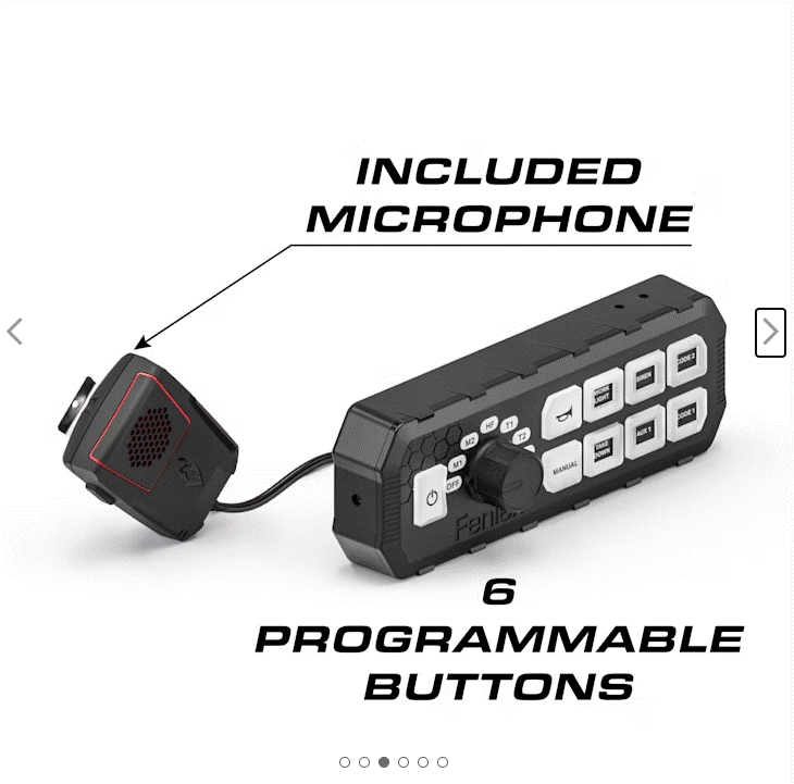 Feniex Sirens C-4017-200 Typhoon Full Function 200 Watt
