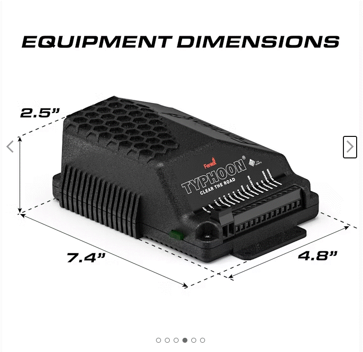 Feniex Sirens C-4017-200 Typhoon Full Function 200 Watt