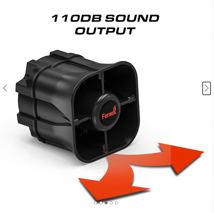 Feniex Sirens S-5018 Titan 30W + Siren