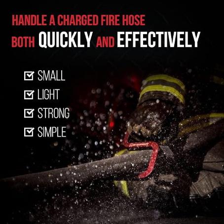 Motis - Snagger Tool for Firefighting, a Powerful Multi Tool Firefighter Gear, Firefighter Tools, Red(MFR-2021)