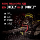 Motis - Snagger Tool for Firefighting, a Powerful Multi Tool Firefighter Gear, Firefighter Tools, Red(MFR-2021)