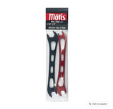 Motis Battery Terminal Combo Wrench 2 Pack (Metric + Imperial)