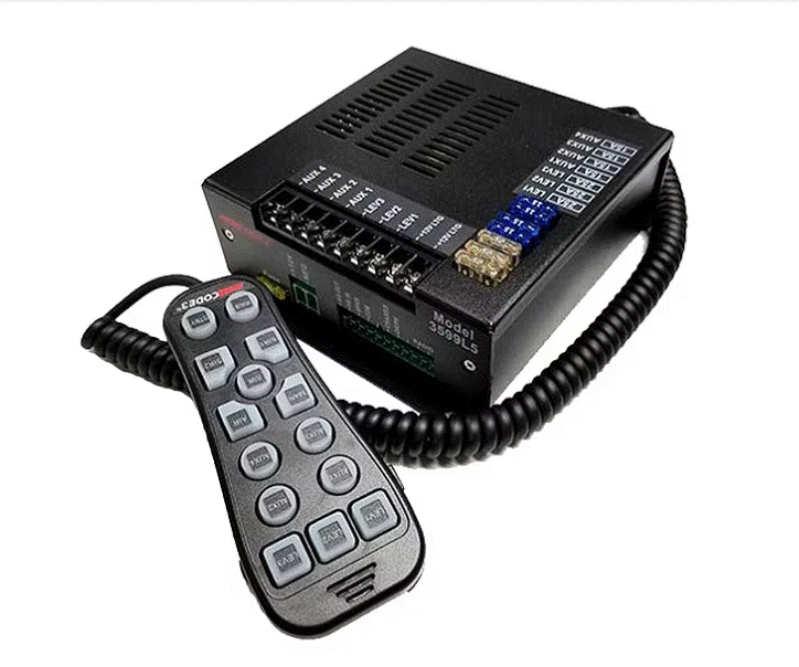 Code 3 Remote Siren System, 200W  # 3599L5